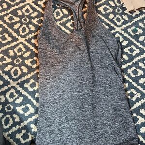 Lululemon Athletica Charcoal Racerback Tank Top